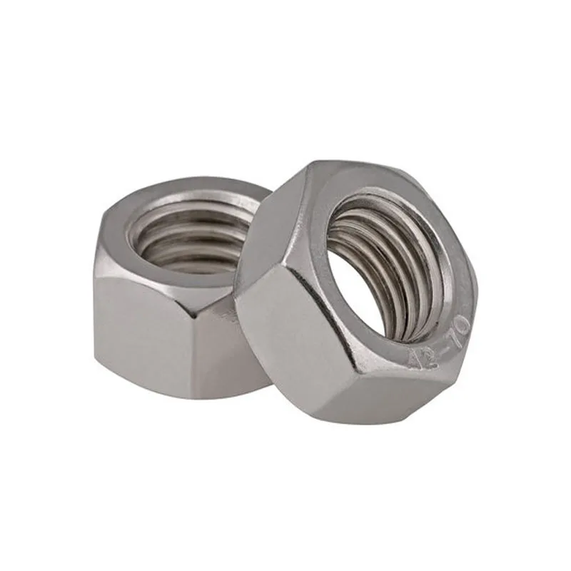 ASME/ANSI B 18.2.2 A194 stainless steel SS aisi 304 SS aisi 316 hex thick nut