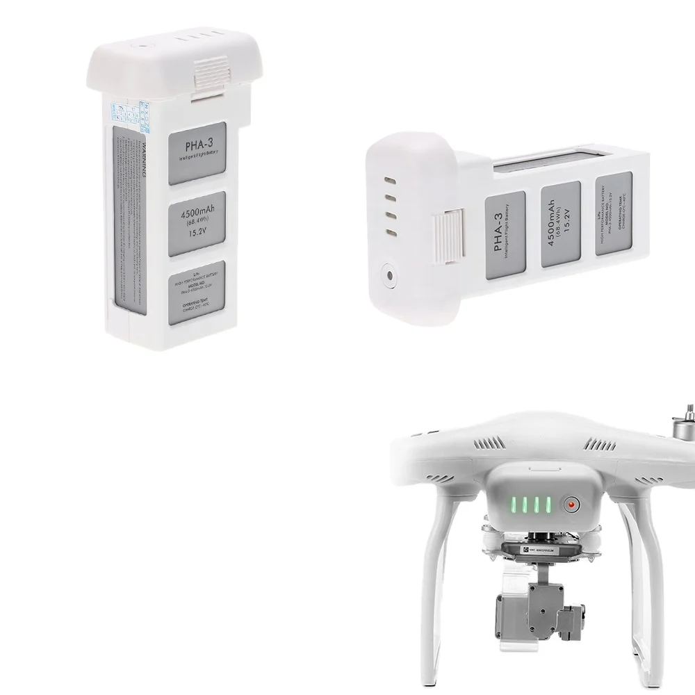 Профессиональная замена оригинального dji phantom 3 Стандартная батарея для дрона ph3 15 2 В 4480 мАч phantom3 3P/3 S/3A/3SE4K