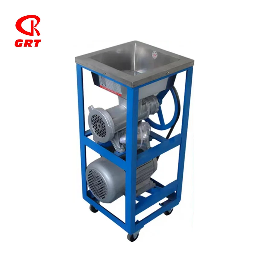 GRT-NMC32A Коммерческая электрическая мясорубка курица шлифовальный станок кости Шредер рыба Шредер курица Скелет с алюминиевым мотор