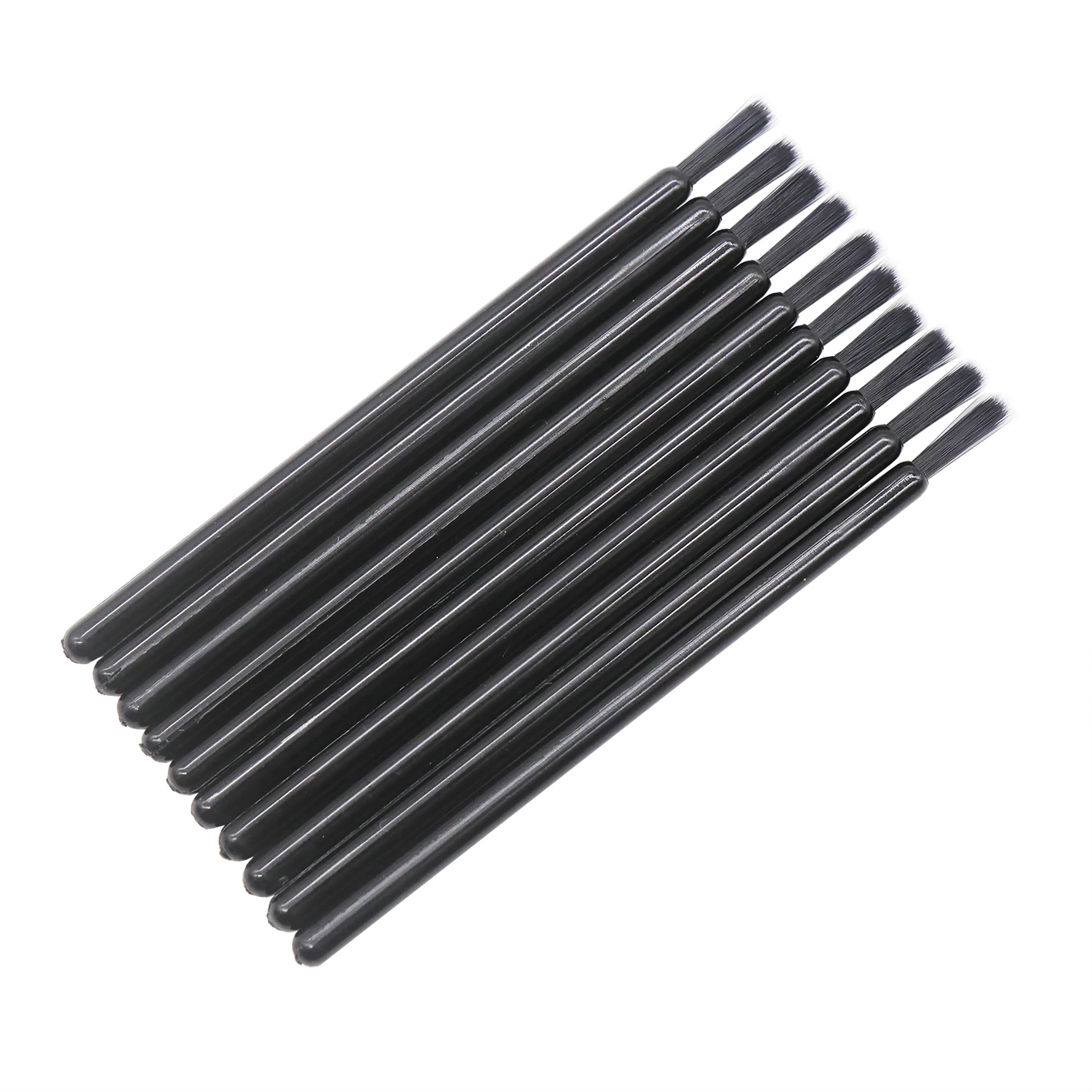 Wholesale High Quality Hand made Disposable Solid Handle Lip Brush Lip Gloss Lipstick Applicator Make up Tools
