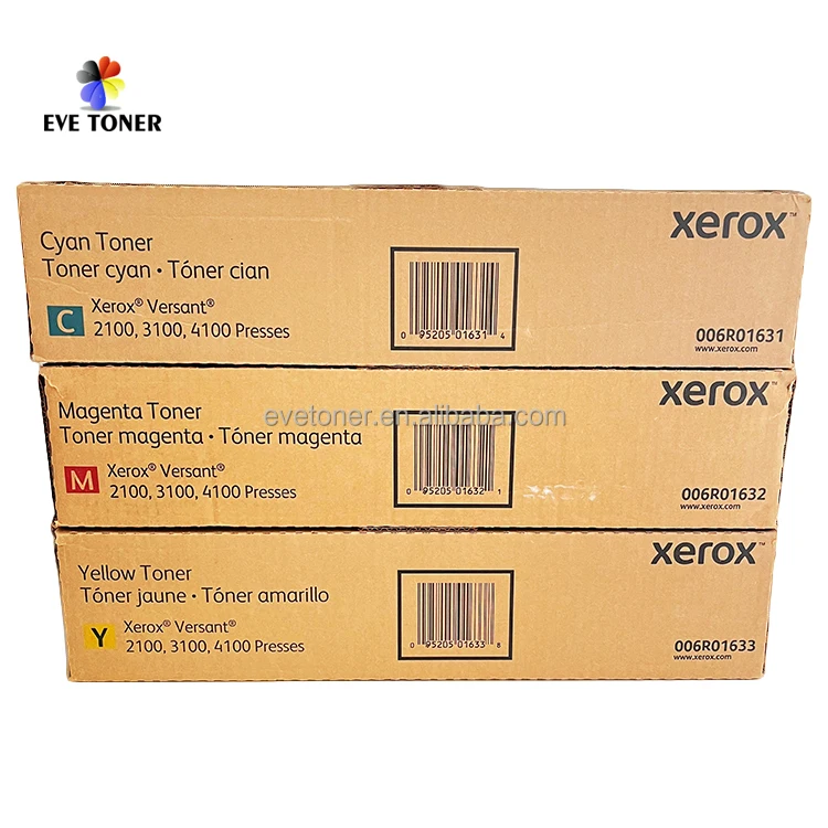 OEM оригинальный набор лазерных картриджей V2100 006R01634 006R01635 006R01636 006R01637 006R01630 006R01631 006R01632 006R01633