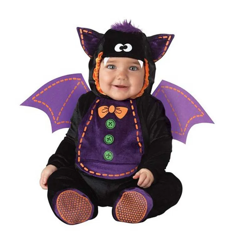 Dropshipping Baby Rompers Clothes Costume Cute Animal Pajama Baby Clothes Romper