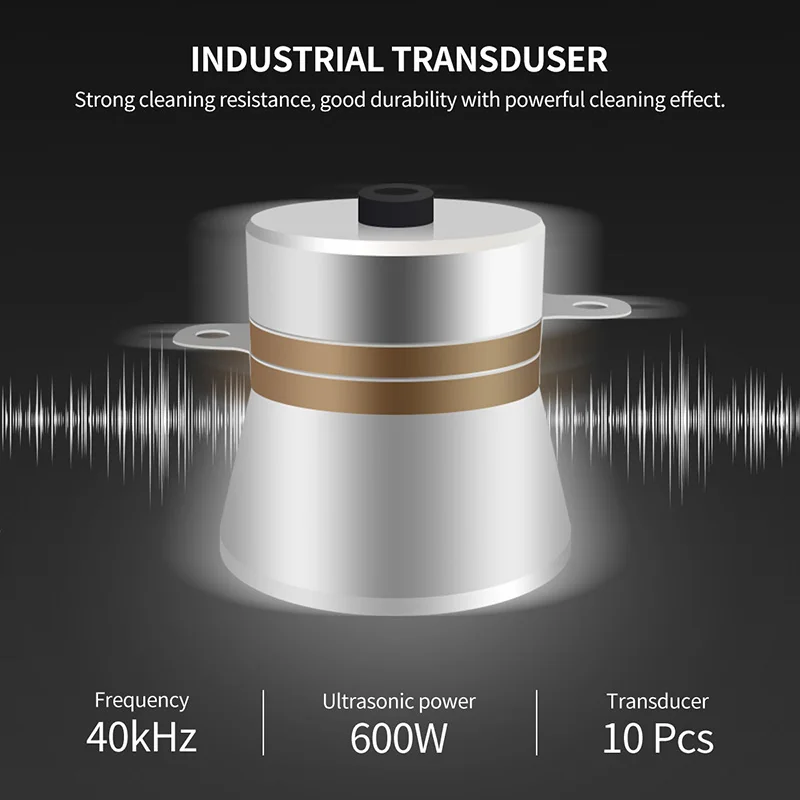 Skymen 30L Auto Car Parts Laboratory Equipment Chemical Industrial Ultrasonic Cleaner with Degas Cleaning Machine