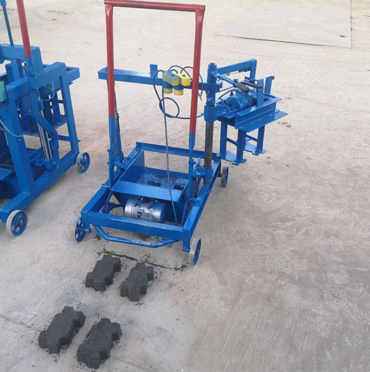 Block Brick Maker Machine Manual Press Brick Making Machine Concrete Cement Hollow Brick Block Making Machine