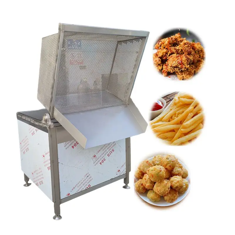 Plantain Chip Automatic Fryer Gari Cassava Falafel Garri Fry Machine industrial air fryer snack food frying machine deep fryer