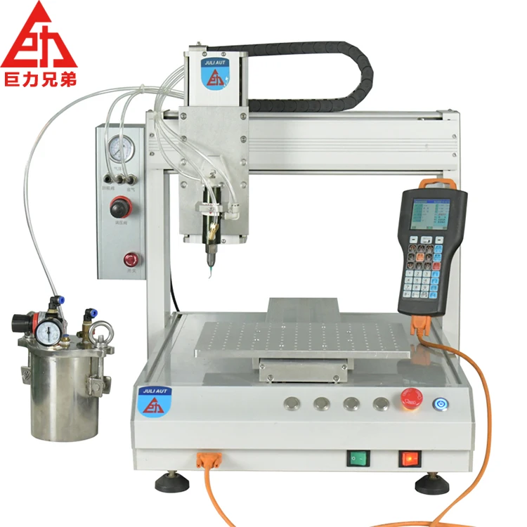 Automatic epoxy resin dispensing machine uv glue dispenser silicone dispensing robot