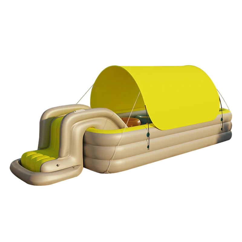 inflatable family size kids swimming pools with cover