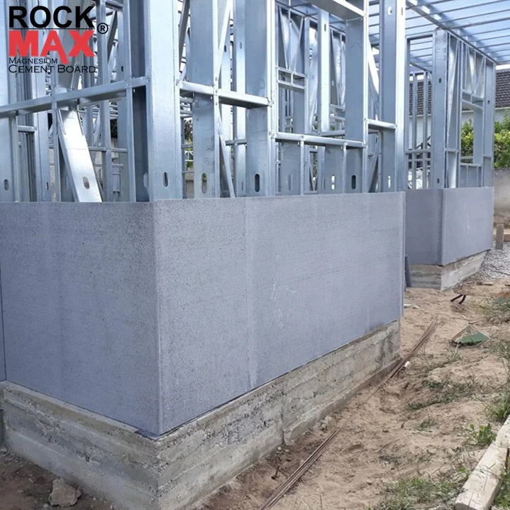 Chloride free mgo magnesium cement board for structural steel