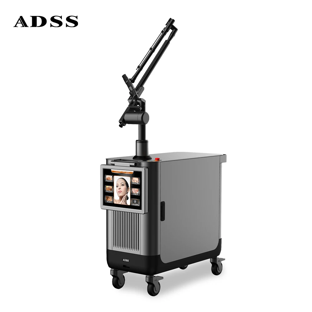 2024 ADSS hot sale Real Pico Laser 500Mj 450Ps Picosecond Laser Tattoo Removal Machine