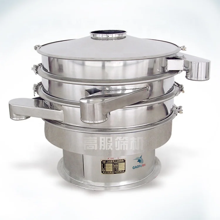 Fully Enclosed Cyclone Sieve Machine Powder Vibratory Sieve Circular Vibro Sieve Rotary Screen
