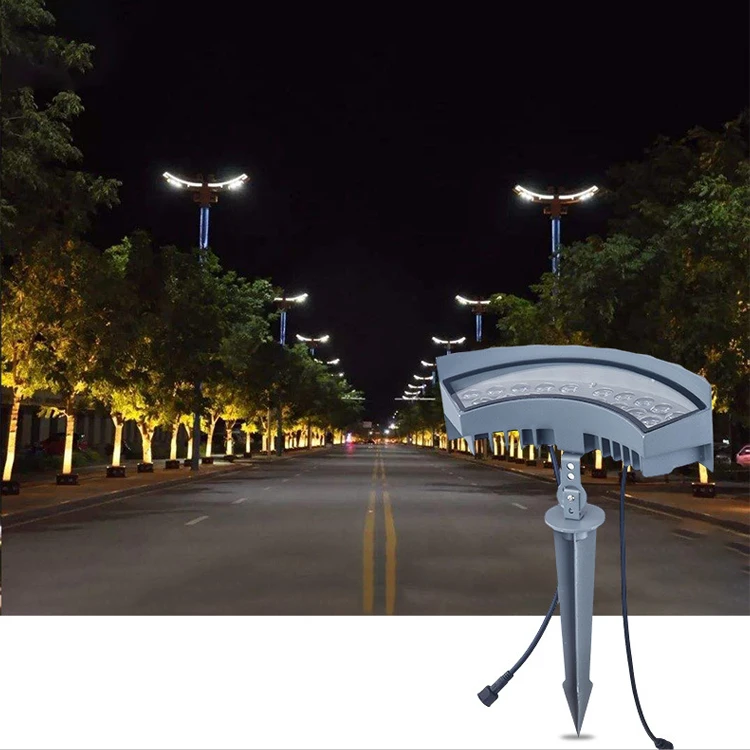 18W colorful hug tree light IP65 waterproof outdoor multicolor led spot light aluminum tree lamp ring garden landscape lights