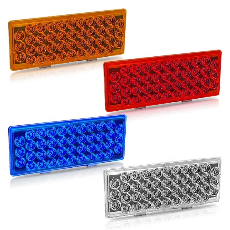 Waterproof Car Grille LED Flashing Lamp Strobe Light For Engineering vehicle Truck Security booth Forklift Bus Warning Light