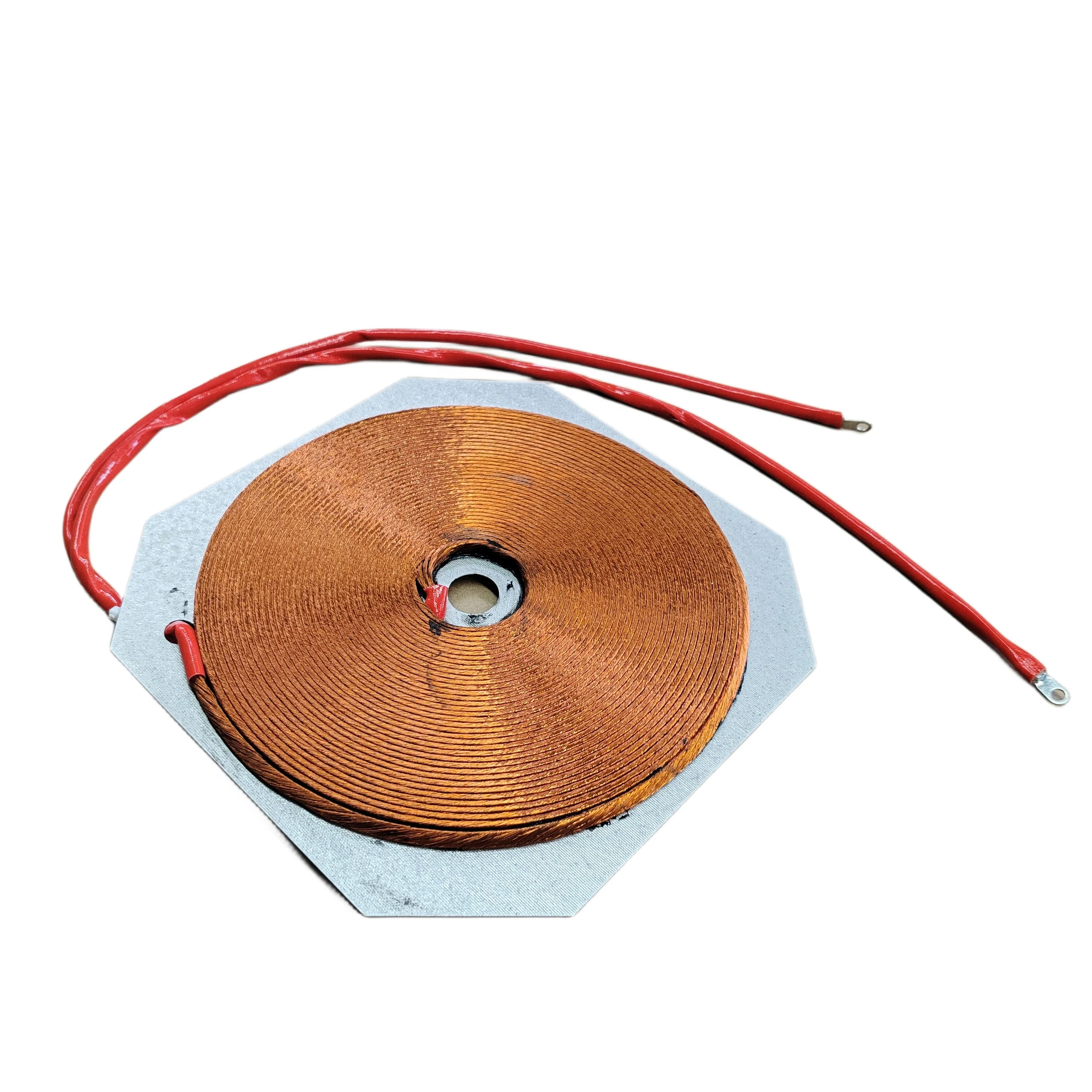 Customize Commercial 5KW Induction Cooker Parts with Mica Sheet Holder induction Heating Copper Coil