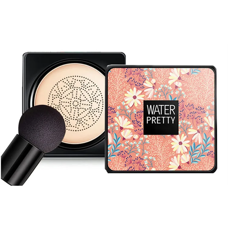 Magic Foundation Mushroom Head Air Cushion CC Cream Waterproof Brighten Foundation Cream Women Base Makeup Face Korean Cosmetics