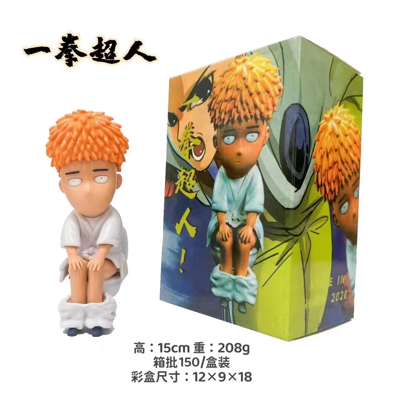 Японское аниме One Punch человек Saitama ПВХ модель Фигурка