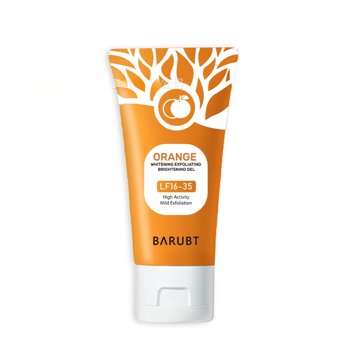 OEM ODM Peel Old Horniness Skin Brightening Clearnig Orange Exfoliating Whitening Cleaning Gel For All Skin Type