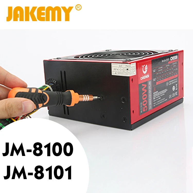 JAKEMY JM-8100 Precise DIY Repair Tool telephone repair kit maintenance tools for mobile repair toolkit for iphone
