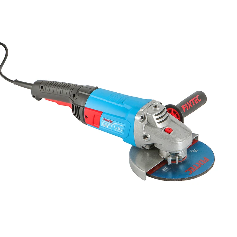 FIXTEC 180mm 2000W 8500rpm Angle Grinder With Rotary Rear Handle