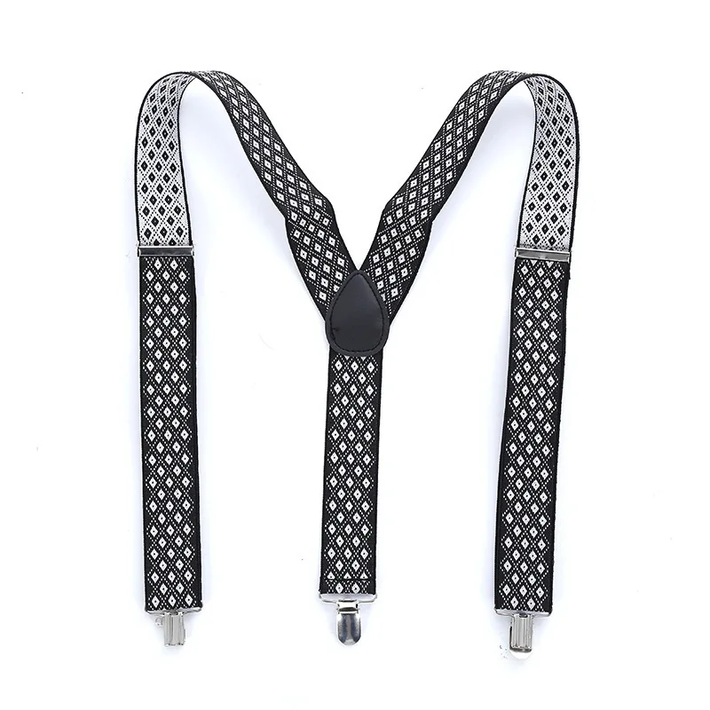 Boys Suspenders Adjustable Elastic Y Back Strong Clips Suspenders for Girls