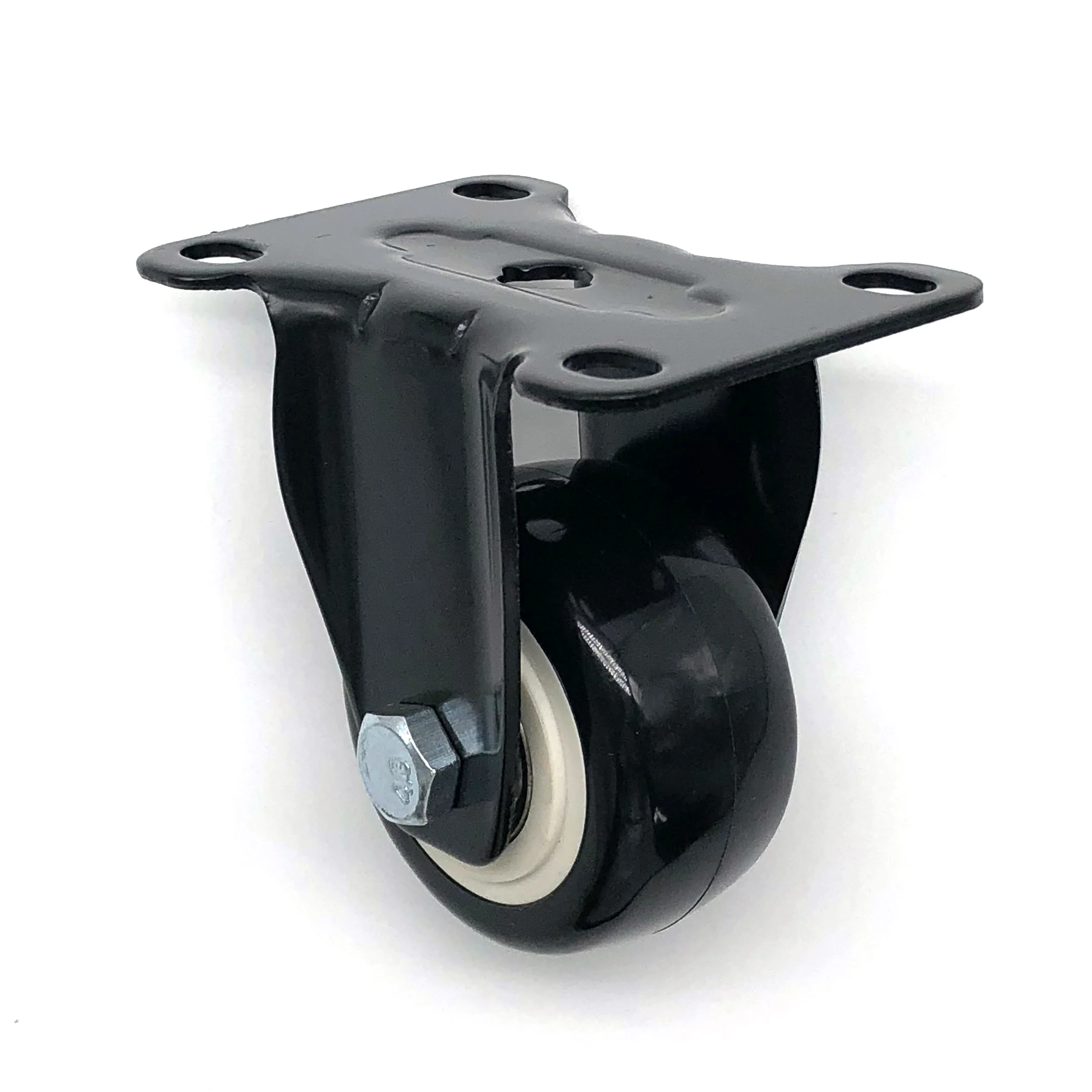 60 mm Fixed Castor 2.5 Inch Furniture Rigid Caster Wheel