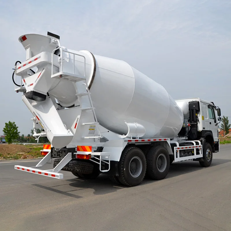 2017 HOWO 14 cubic meter concrete mixer truck in good condition at a bargain price