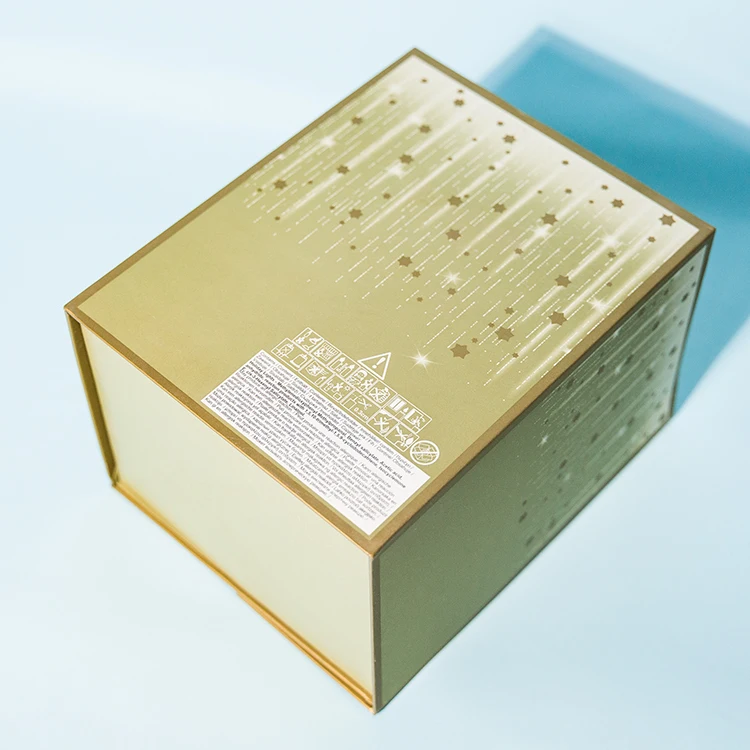 Luxury Custom Made Cardboard Candle Packaging Top and Bottom Box with Foam Inserts