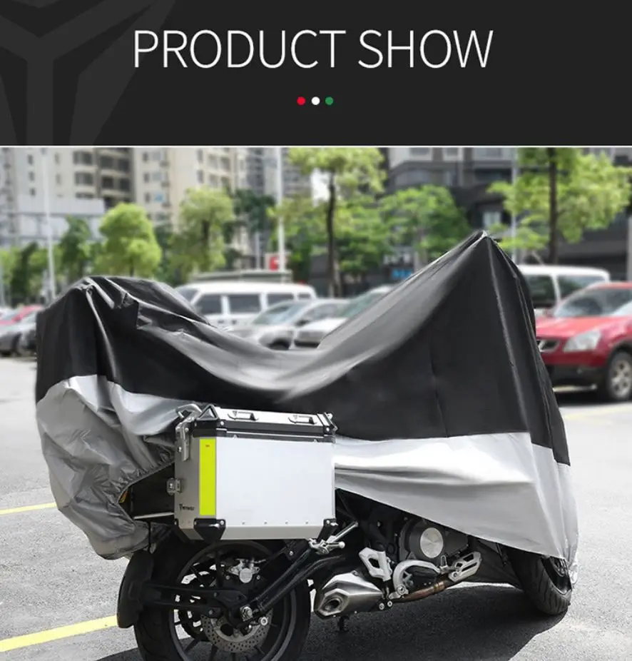 Istaride Nylon Heavy Duty All Weather Waterproof Bike Cover Dust Resistant UV Protection for Mountain Bike Cycle Cover