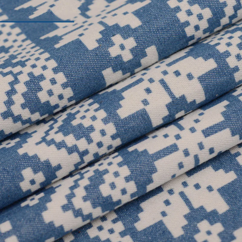 In stock high quantity hot selling jeans fabric stock poly and cotton resistant denim spandex and without spandex denim fabric