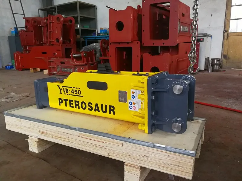 Post Pounder Excavator Pile Hammer Post Driver Easy Post Fence and Sign Pile Installation 434 F2 Hydraulic Jack Hammer