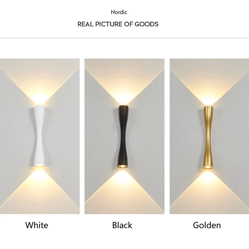  LED Outdoor Lamp Exterior Garden Lighting Indoor wall up down