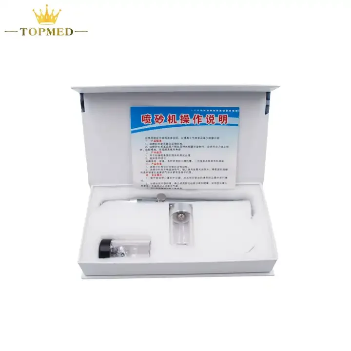 Dental Equipments Connect Pipe Nozzle 2/4 Holes Alumina Sandblasting Gun Handpiece Polisher Sandblaster Jet with Water Spray