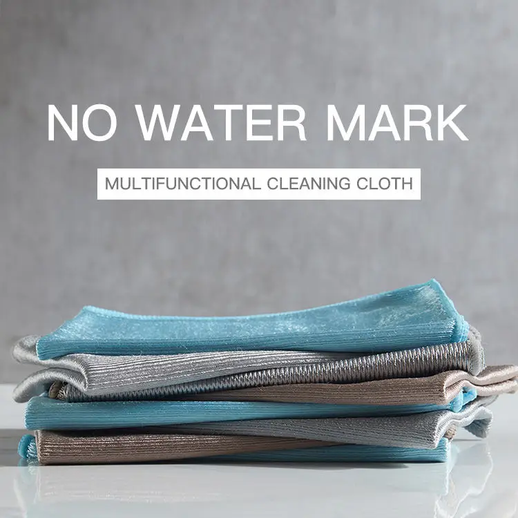 Microfiber Glass Cloth Wearable Rag Streak Free Lint Free Quickly Clean Windows Windshields Mirrors and Stainless Steel