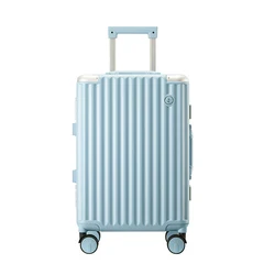 New Stylish Custom Logo Abs Pc Travel Hard Shell Valise Cabin Carry-On+Luggage