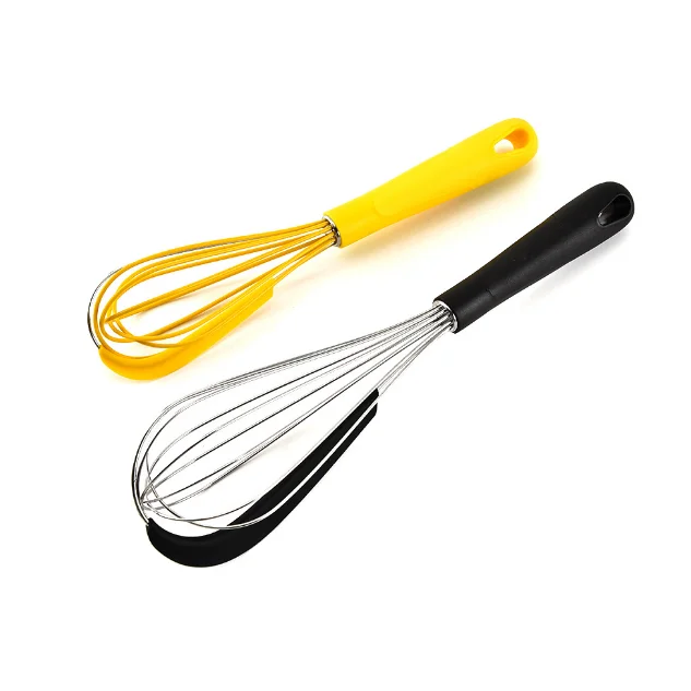 Пластиковый кухонный инструмент, вращающийся венчик для выпечки тортов и яиц, ручная кухонная утварь для взбивания яиц