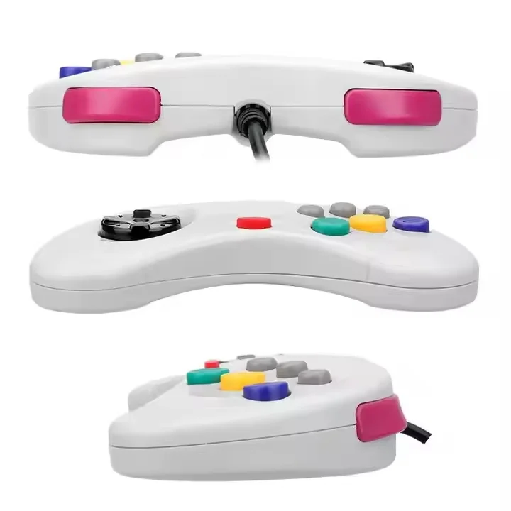 USB Wired Controller For Segas Saturn Gamepad JoyPad For SEGAs Saturn System Joystick
