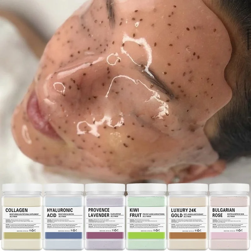650g Skin Moisture Whitening Skincare Powder Jelly Mask Powder Peel Off Facial Hydro Face Jelly Mask