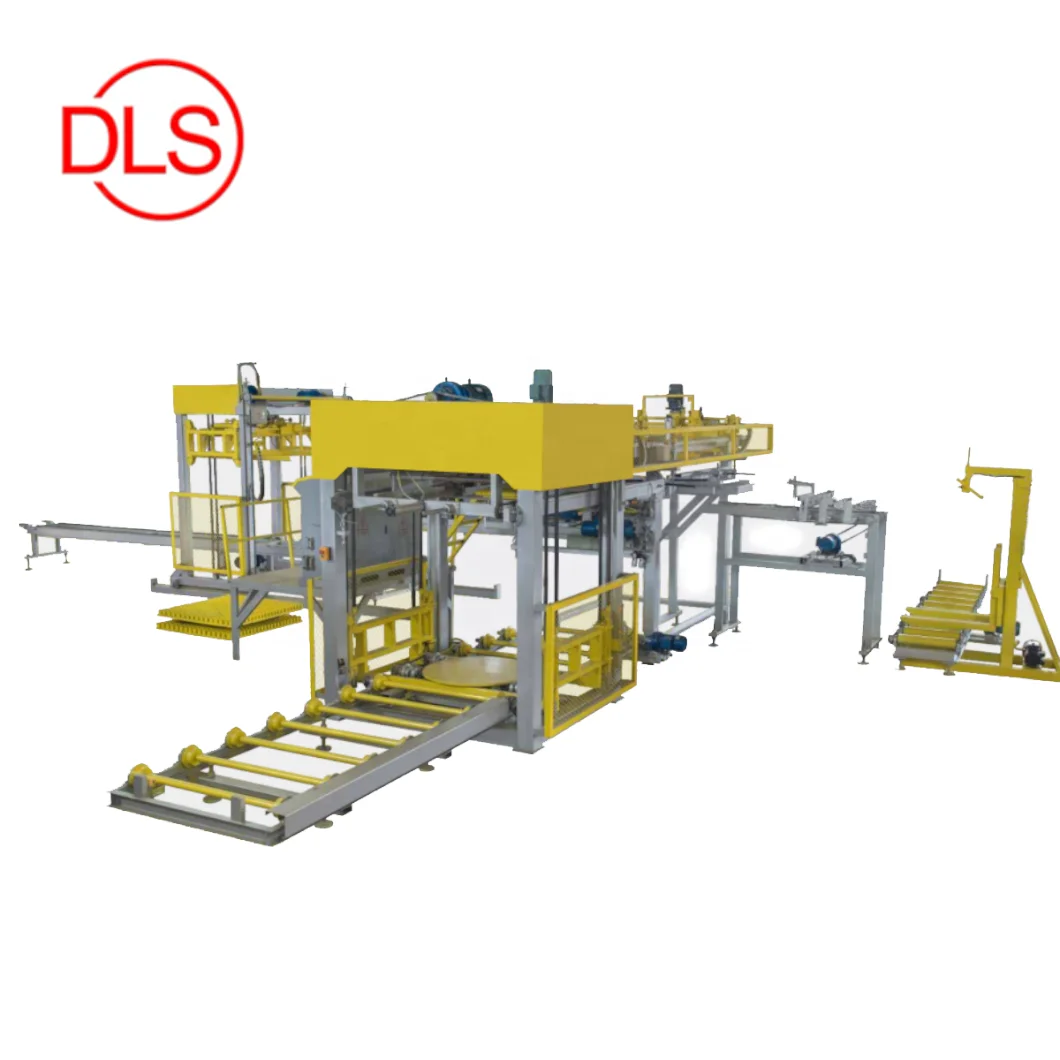 HW-1200 Concrete Block Machine Offline Cuber Palletizer Automatic Offline Palletizing System