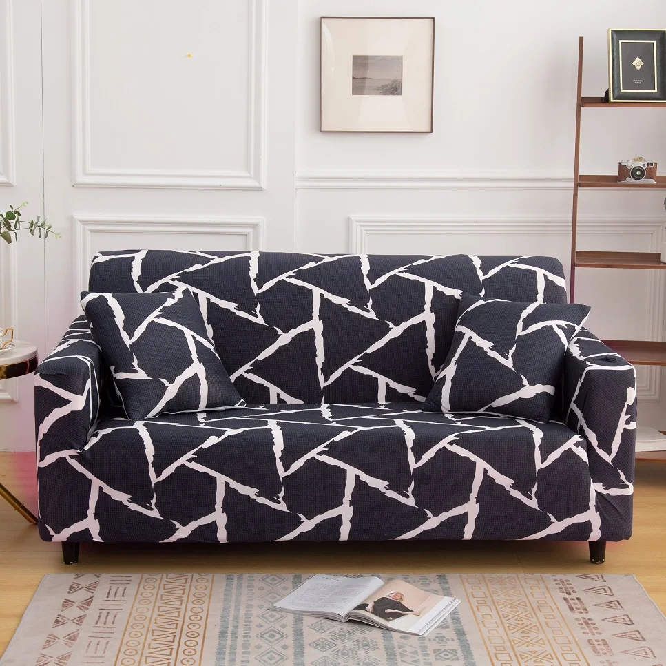 Hot sale elastic stretch printed sofa covers stretchable Slipcovers