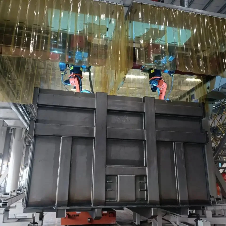 SHUIPO  CNC Automatic Mig Welding Robot for Aluminium Welding