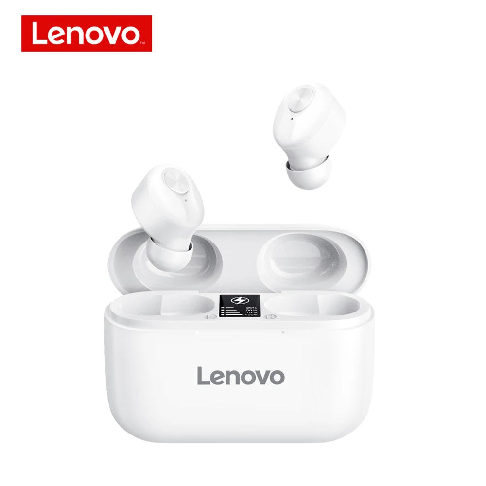 Original Lenovo HT18 Earbuds TWS True Wireless Headphones Sports Noise Reduction BT  HIFI Stereo Sports Wireless Earphone