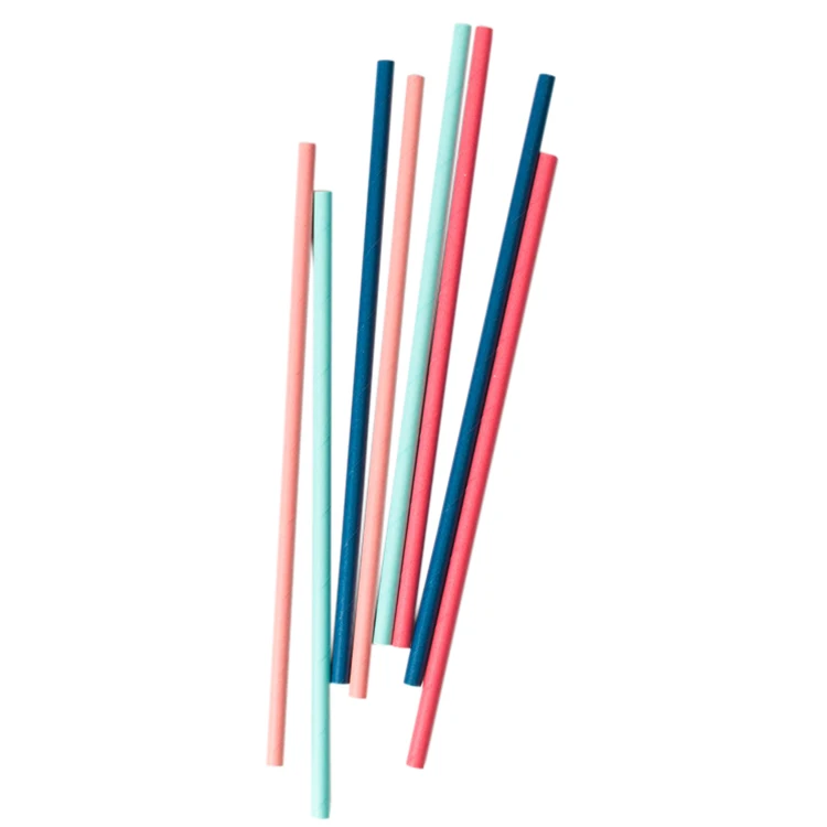 Free Samples Disposable Paper Straws Decoration Biodegradable Paper Straws