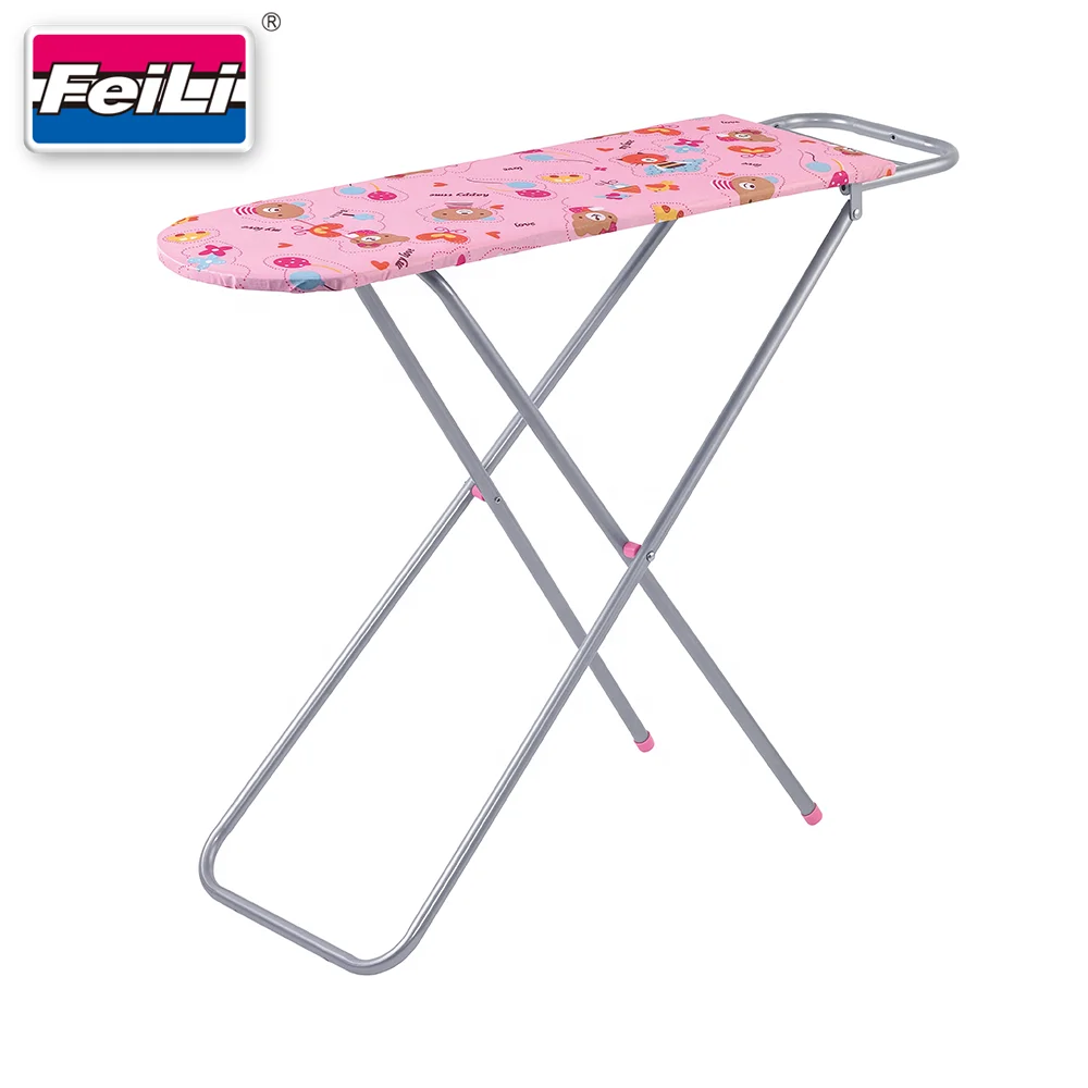 Fei Li toys folding metal ironing board toy for girl playing at home pretend play toy