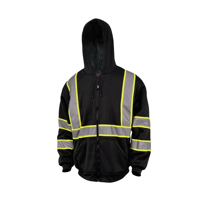 LX Custom Hi-vis Jackets Reflective Safety Jacket With High Reflective Stripe
