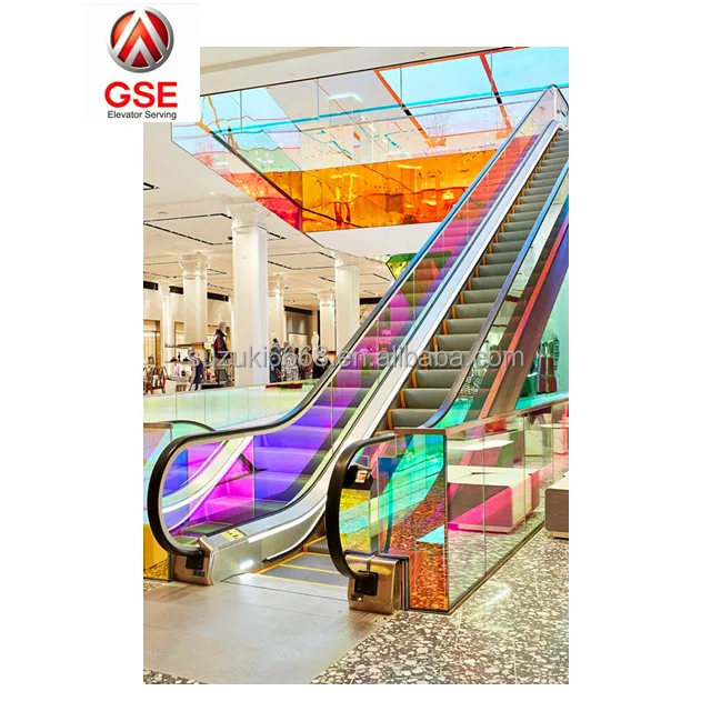 China Elevator company GSE SUZUKI Elevator Escalator Factory direct sale VVVF 35 degree VVVF Escalator price