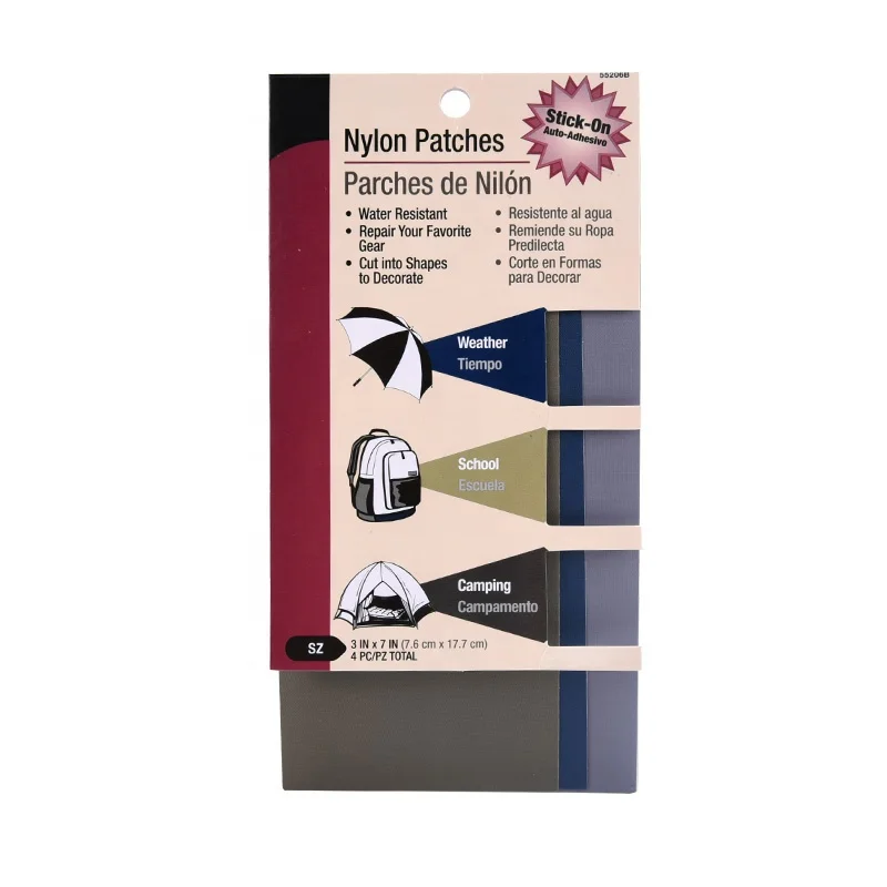 Nylon repair tape back of strong adhesive