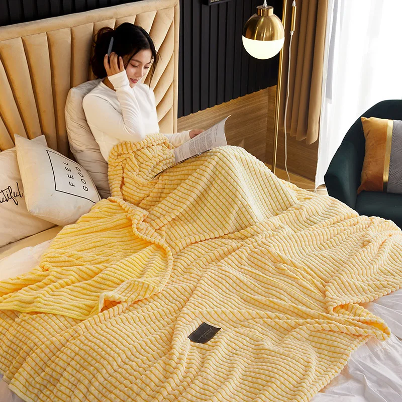 New summer air conditioning, solid color , office, car ,beach picnic,students nap blanket, manufacturers wholesale custom