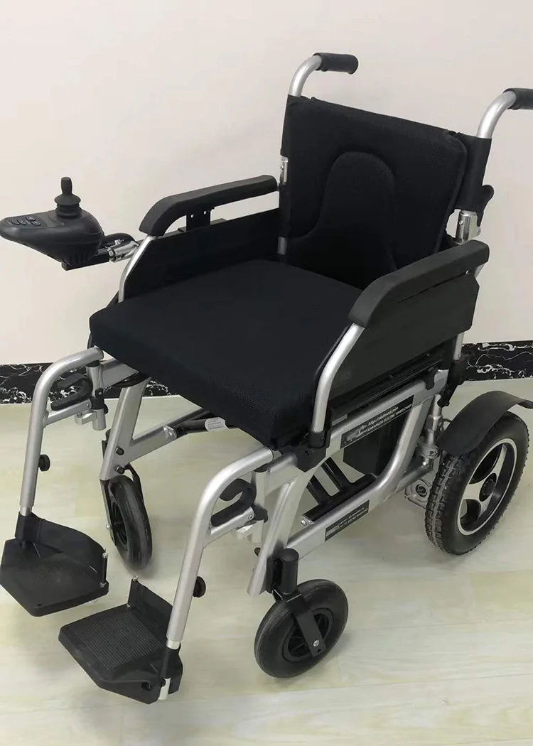 Motorized wheelchair electric wheelchair lightweight New Lithium Battery Aluminum Alloy Foldable Remote Control Standing