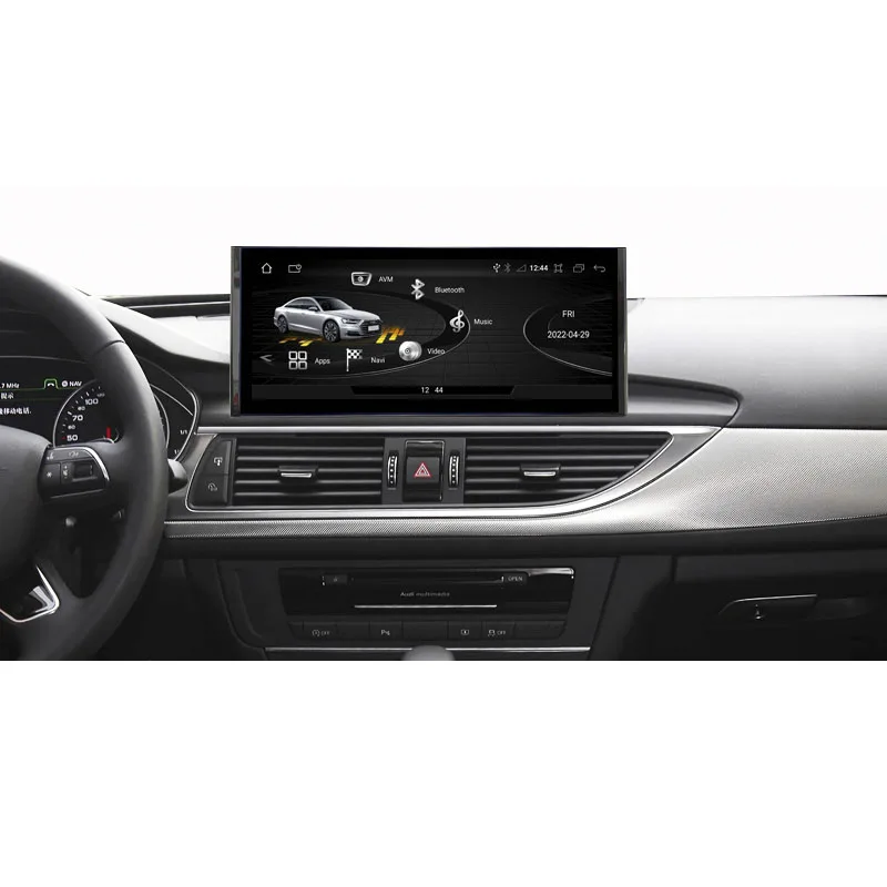 12 3 'Android Автомобильный мультимедийный плеер для Audi A6 A6L A7 2012-2018 беспроводной экран Apple Carplay GPS навигационный монитор