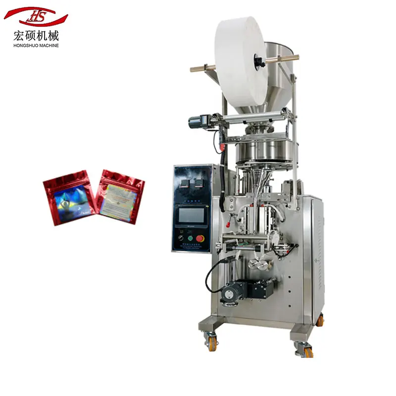 1-100g Fully Automatic Weighing Sugar Grain Bag Sachet Partical Granule Packing Machine