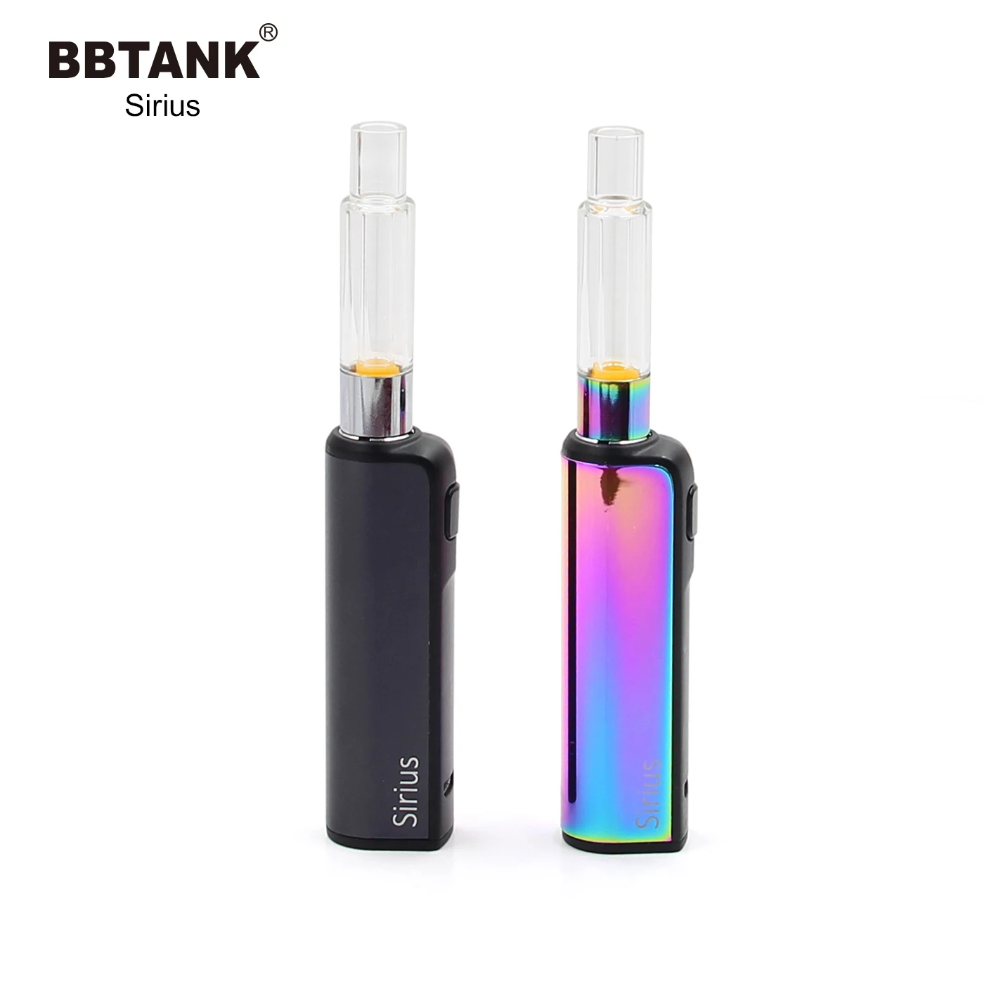 
New New vape design BBTANK Sirius 510 thread custom logo battery voltage adjustable cbd vape pen battery 